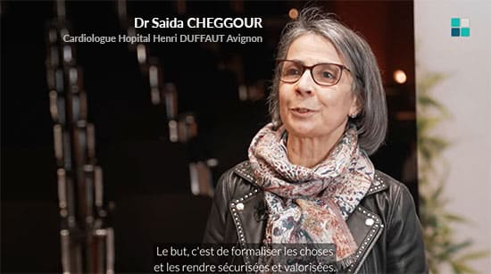 Dr Saida CHEGGOUR- Cardiologue - Plateforme territoriale de télémédecine du Vaucluse