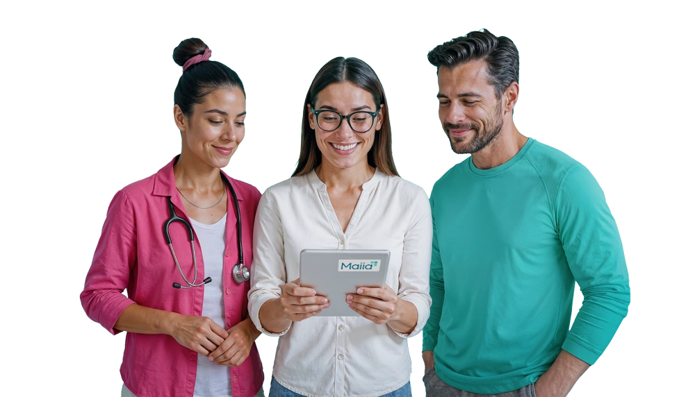 praticiens de santé utilisateurs de Maiia