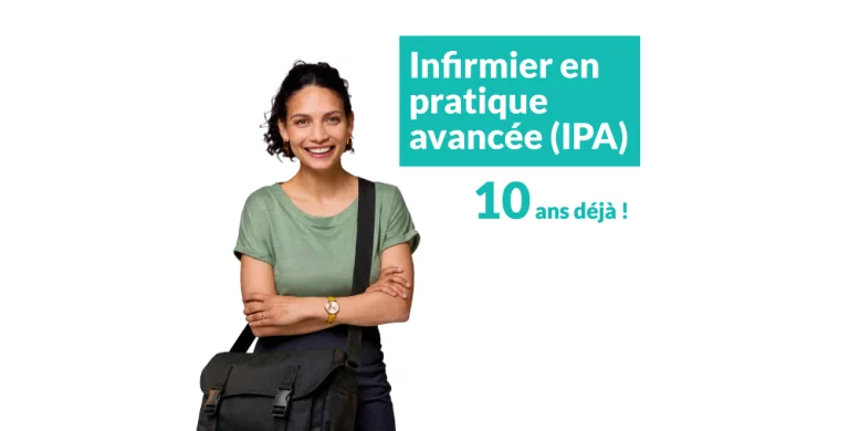 Visuel d'une infirmière IPA
