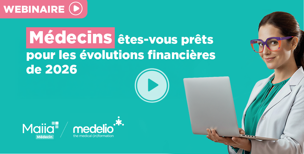 Visuel avec player vidéo pour visionner le replay du webinaire
